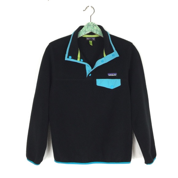 Patagonia Sweaters - Patagonia Synchilla Fleece Jacket Small Black